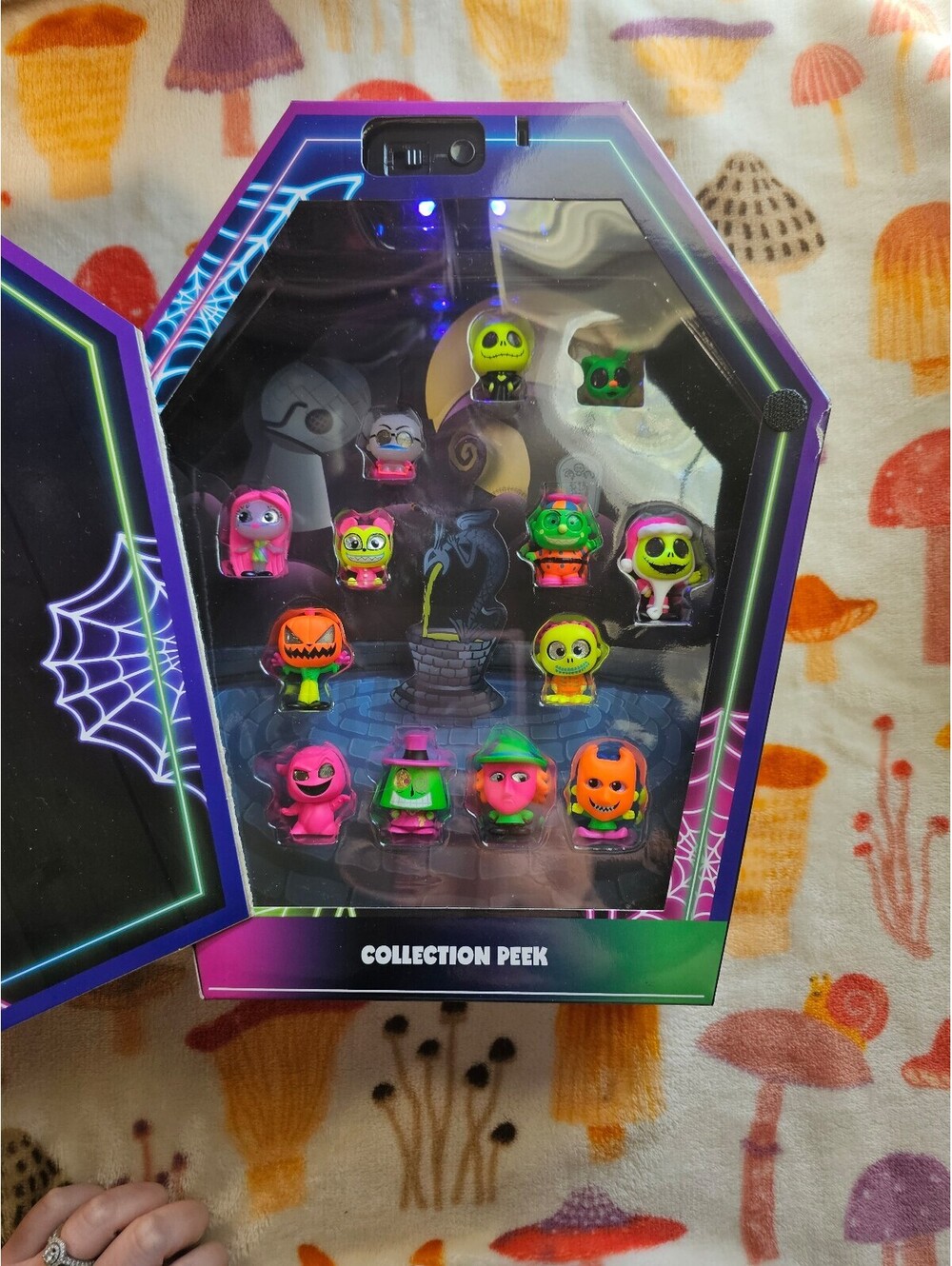 Disney Doorables Nightmare Before Christmas Blacklight SDCC 2023 UCC EXCLUSIVE